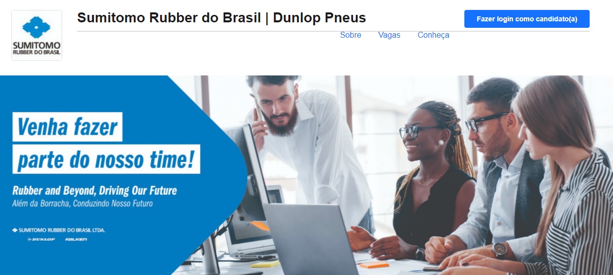 Sumitomo Rubber do Brasil investe em nova plataforma para contratação de pessoas