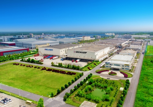 Sumitomo Rubber Industries alcança meta de 100% de energia renovável para atender às necessidades de energia elétrica das fábricas de pneus na China