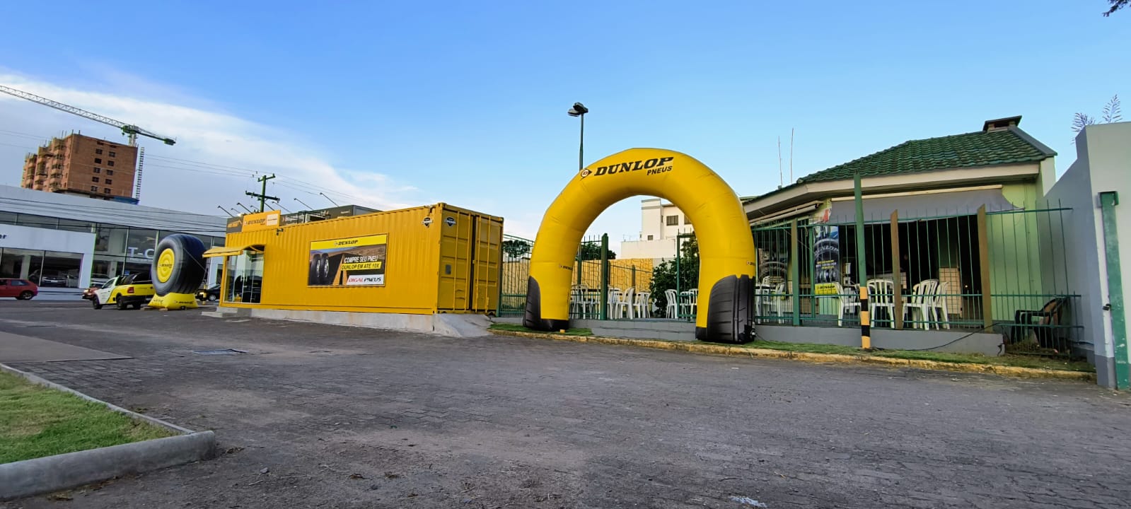 Estratégia inovadora nas estradas: Dunlop Pneus amplia rede de containers pelo Brasil